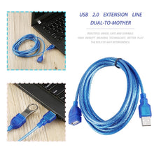 Load image into Gallery viewer, High Speed Transmission USB 2.0 AM to AF Extension Cable, Length: 10m, AM to AF(High Quality), Length: 10m