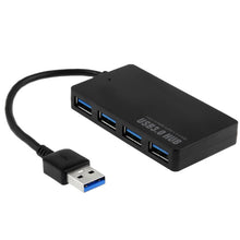 Load image into Gallery viewer, Portable Super Speed 4 Ports USB 3.0 HUB LED Indicator 5Gbps Hot-swap, Clear USB3.0 Signal, HUB 5GBPs
