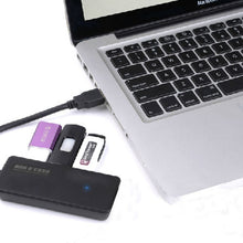 Load image into Gallery viewer, Portable Super Speed 4 Ports USB 3.0 HUB LED Indicator 5Gbps Hot-swap, Clear USB3.0 Signal, HUB 5GBPs