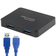 Load image into Gallery viewer, CR-H302 Mirror Surface 4 Ports USB 3.0 Super Speed 5Gbps HUB + 60cm USB 3.0 Transmission Cable, H302 White, H302 Black