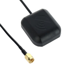 Load image into Gallery viewer, Vehicle GPS Antenna Active Receiver Magnetic Base Mount Adapter Aerial SMA Male Connector, Cable Length: 3m, SMA Male Connector