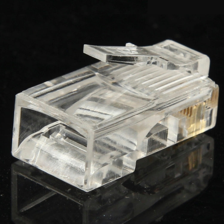 100pcs /Pack High-Performance RJ45 Connector Modular Plug, Gold: 3u 3 Feet, Gold: 3u 3 Feet