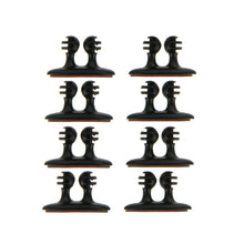 Load image into Gallery viewer, 8 PCS DM-003 Car Cable Convenient Bundle Clip with Adhesive, DM-003(Black), DM-003(Beige)