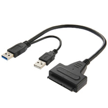 Load image into Gallery viewer, USB 2.0 / USB 3.0 To SATA Cable with 2.5 inch HDD Protection Box, Support up to 4TB Speed, USB 3.0 to SATA with USB(B)