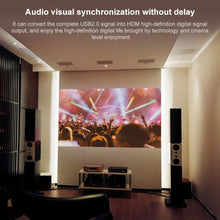Load image into Gallery viewer, USB 2.0 to HDMI HD Video Leader Converter for HDTV, Support Full HD 1080P, USB 2.0 to HDMI