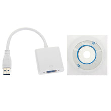 Load image into Gallery viewer, USB 3.0 to VGA Multi-display Adapter Converter External Video Graphic Card, USB 3.0