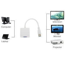Load image into Gallery viewer, USB 3.0 to VGA Multi-display Adapter Converter External Video Graphic Card, USB 3.0