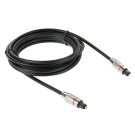Digital Audio Optical Fiber Cable Toslink M to M, OD: 5.0mm, Length: 3m, 3m