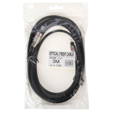 Load image into Gallery viewer, Digital Audio Optical Fiber Cable Toslink M to M, OD: 5.0mm, Length: 3m, 3m