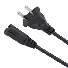 Load image into Gallery viewer, High Quality 2 Prong Style US Notebook AC Power Cord, Length: 1.5m, 2 Prong Style US Plug, Length: 1.5m