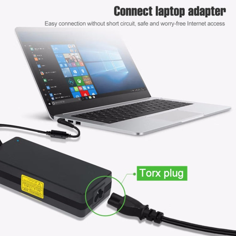 High Quality 3 Prong Style US Notebook AC Power Cord, Length: 1.8m, 3 Prong Style US Plug, Length: 1.8m