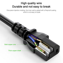Load image into Gallery viewer, High Quality 3 Prong Style US Notebook AC Power Cord, Length: 1.8m, US Plug, 1.8m