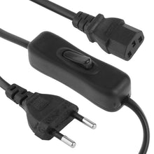 Load image into Gallery viewer, 3 Prong Style AC Power Cord with 304 Switch, Length: 1.2m, EU Plug with 304 Switch, 1.2m, US Plug with 304 Switch, 1.2m