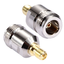 Load image into Gallery viewer, RP-SMA Female Male Pin to N Female Connector Adapter, RP-SMA to N