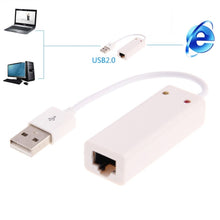 Load image into Gallery viewer, Hexin 100/1000Mhps Base-T USB 2.0 LAN Adapter Card