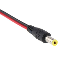 Load image into Gallery viewer, 100 PCS 5.5 x 2.1mm DC Power Male Barrel Connector Adaptor for LED Light Controller, Length: 30cm