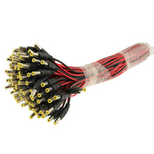Load image into Gallery viewer, 100 PCS 5.5 x 2.1mm DC Power Male Barrel Connector Adaptor for LED Light Controller, Length: 30cm