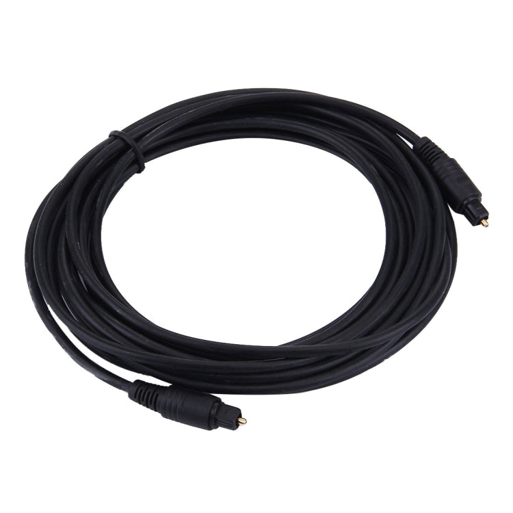 Digital Audio Optical Fiber Toslink Cable, Cable Length: 5m, OD: 4.0mm (Gold Plated), 5m