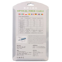 Load image into Gallery viewer, Digital Audio Optical Fiber Toslink Cable, OD: 4.0mm (Gold Plated), 1.5m