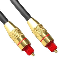 Load image into Gallery viewer, Digital Audio Optical Fiber Toslink Cable, OD: 5.0mm, 1.5m