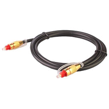 Load image into Gallery viewer, Digital Audio Optical Fiber Toslink Cable, OD: 5.0mm, 1.5m