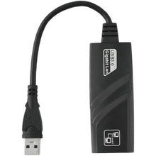 Load image into Gallery viewer, USB 3.0 10 / 100 / 1000Mbps Ethernet Adapter for Laptops, Plug and play, USB 3.0 1000 Mbps