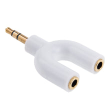 Load image into Gallery viewer, 3.5mm Stereo Male to Dual 3.5mm Stereo Female Splitter Adapter