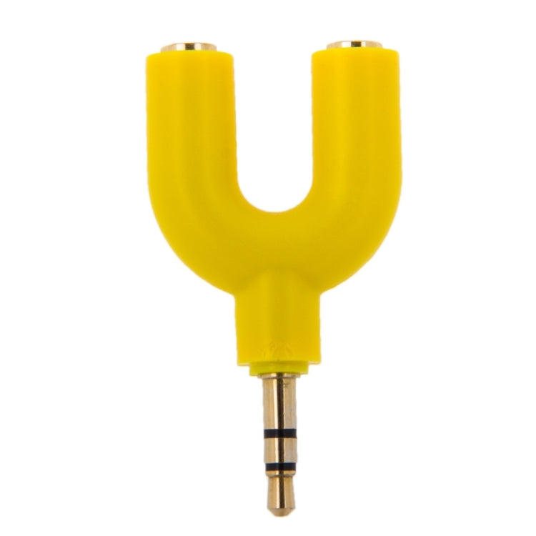 3.5mm Stereo Male to Dual 3.5mm Stereo Female Splitter Adapter