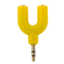 Load image into Gallery viewer, 3.5mm Stereo Male to Dual 3.5mm Stereo Female Splitter Adapter