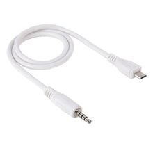 Load image into Gallery viewer, 3.5mm Male to Micro USB Male Audio AUX Cable, Length: about 50cm, Micro USB 50cm