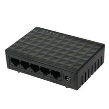 Load image into Gallery viewer, 5-Port 10/100/1000 Mbps Ethernet Desktop Switch, 5 Ports 10/100/1000Mbps