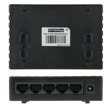 Load image into Gallery viewer, 5-Port 10/100/1000 Mbps Ethernet Desktop Switch, 5 Ports 10/100/1000Mbps