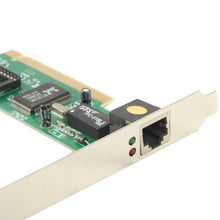 Load image into Gallery viewer, 10/100M PCI Ethernet LAN Adapter Network Card RJ45, Chipset: 8139C, RJ45