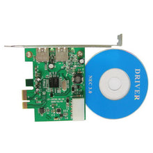 Load image into Gallery viewer, PCI Express to 2 Ports USB 3.0 PCI Adapter Card, 2 Ports USB 3.0
