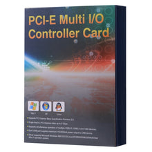Load image into Gallery viewer, USB 3.0 4 ports PCI-E Express Controller Card 5Gbps, 4 Ports USB 3.0