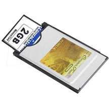 Load image into Gallery viewer, Compact Flash CF to PC Card PCMCIA Adapter Card Reader, CF to PC