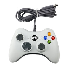 Load image into Gallery viewer, USB 2.0 Wired Controller Gamepad for XBOX 360, Plug and Play, Cable Length: 2.5m, For XBOX 360, For XBOX 360 (Black)