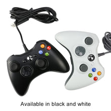 Load image into Gallery viewer, USB 2.0 Wired Controller Gamepad for XBOX 360, Plug and Play, Cable Length: 2.5m, For XBOX 360, For XBOX 360 (Black)