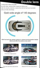 Load image into Gallery viewer, Full HD 1080P 4.3 inch Screen Display Dual Camera Vehicle DVR, 140 Degree Wide Angle Viewing, Support Night Vision / Parking Monitoring / Loop Recording / Motion Detection / G-Sensor / TF Card, 4.3 inch