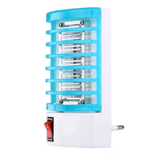 Load image into Gallery viewer, 1W Efficient 4-LED Mosquito Killer Night Lamp, EU Plug, AC 220V, EU Plug