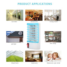 Load image into Gallery viewer, 1W Efficient 4-LED Mosquito Killer Night Lamp, EU Plug, AC 220V, EU Plug