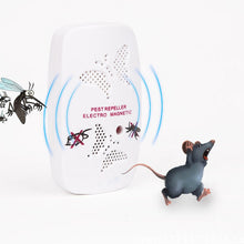 Load image into Gallery viewer, Ultrasonic Electronics Insecticide with Two Steps of Adjustable, White (US Plug), US Plug White, US Plug  Pink