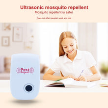 Load image into Gallery viewer, Ultrasonic Electronic Cockroach Mosquito Pest Reject Repeller,US Plug, Ultrasonic Repeller UK Plug, Ultrasonic Repeller AU Plug, Ultrasonic Repeller EU Plug, Ultrasonic Repeller US Plug, US Plug US Stock