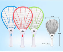 Load image into Gallery viewer, High Quality Rechargeable Electronic Mosquito Swatter with Flash Light, Length: 50cm (Random Color Delivery), Electronic Mosquito Swatter