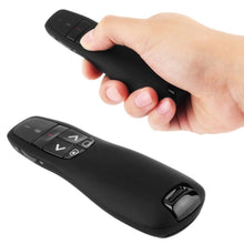 Load image into Gallery viewer, Multimedia Presenter with Laser Pointer &amp; USB Receiver for Projector / PC / Laptop, Control Distance: 15m (R400)
