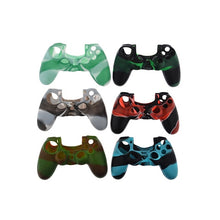 Load image into Gallery viewer, Camo Silicone Protective Case for PS4 Controller, Random Color Delivery, FS-03