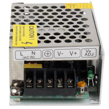 Load image into Gallery viewer, Regulated Switching Power Supply, Input: AC 180~240V, (S-25-5 DC 5V 5A), Dimension(LxWxH): 85x58x38mm, S-RSP-0101A, S-RSP-0101B, S-RSP-0101C