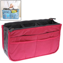 Load image into Gallery viewer, Thicken Portable Multi-function Double Zipper Cosmetic Bag, Storage Bag in Bag