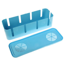 Load image into Gallery viewer, Electric Power Wire Cable Winder Socket Storage Organizer Box, Size: 265 x 88 x 75mm, Cable Winder Socket Organizer