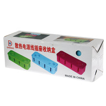Load image into Gallery viewer, Electric Power Wire Cable Winder Socket Storage Organizer Box, Size: 265 x 88 x 75mm, Cable Winder Socket Organizer